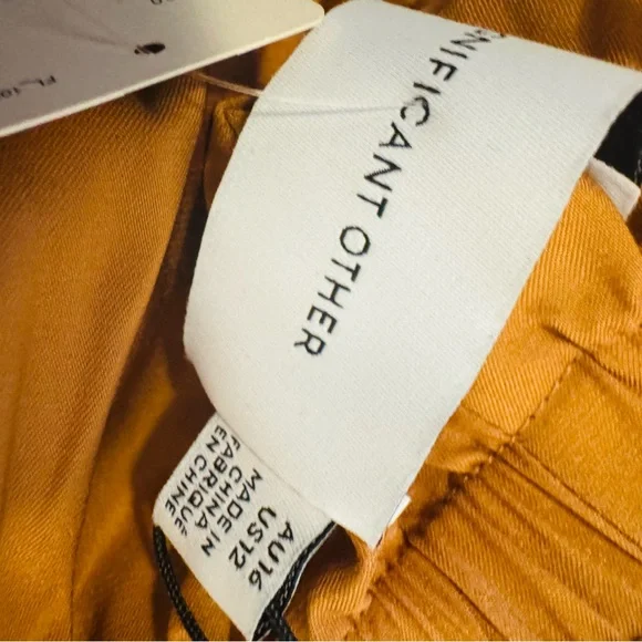 Significant Other Shiloh Strapless Floral Maxi Dress Size 12 Tangerine Rose - Picture 12 of 16